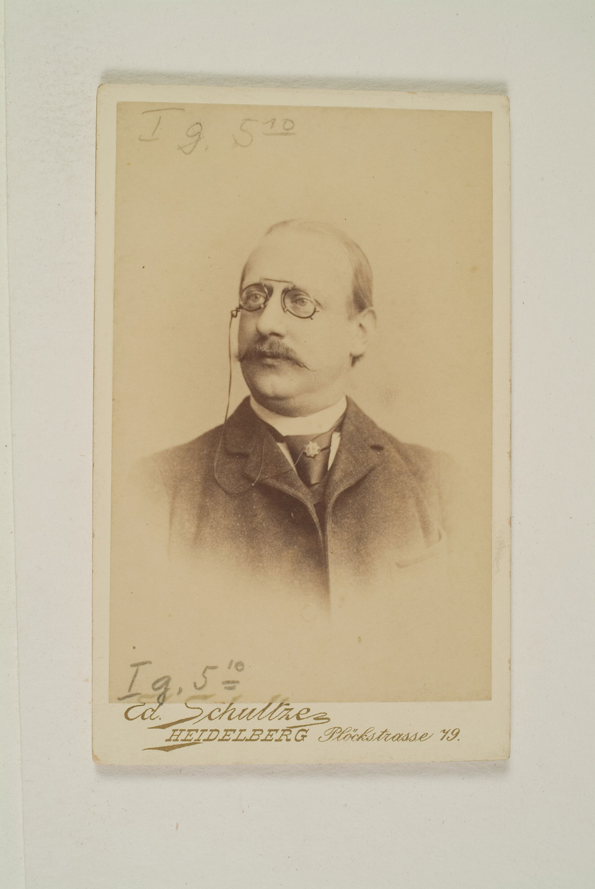 Imagem de referência de Ludwig Gattermann, descrito nos dados abertos como professor académico alemão