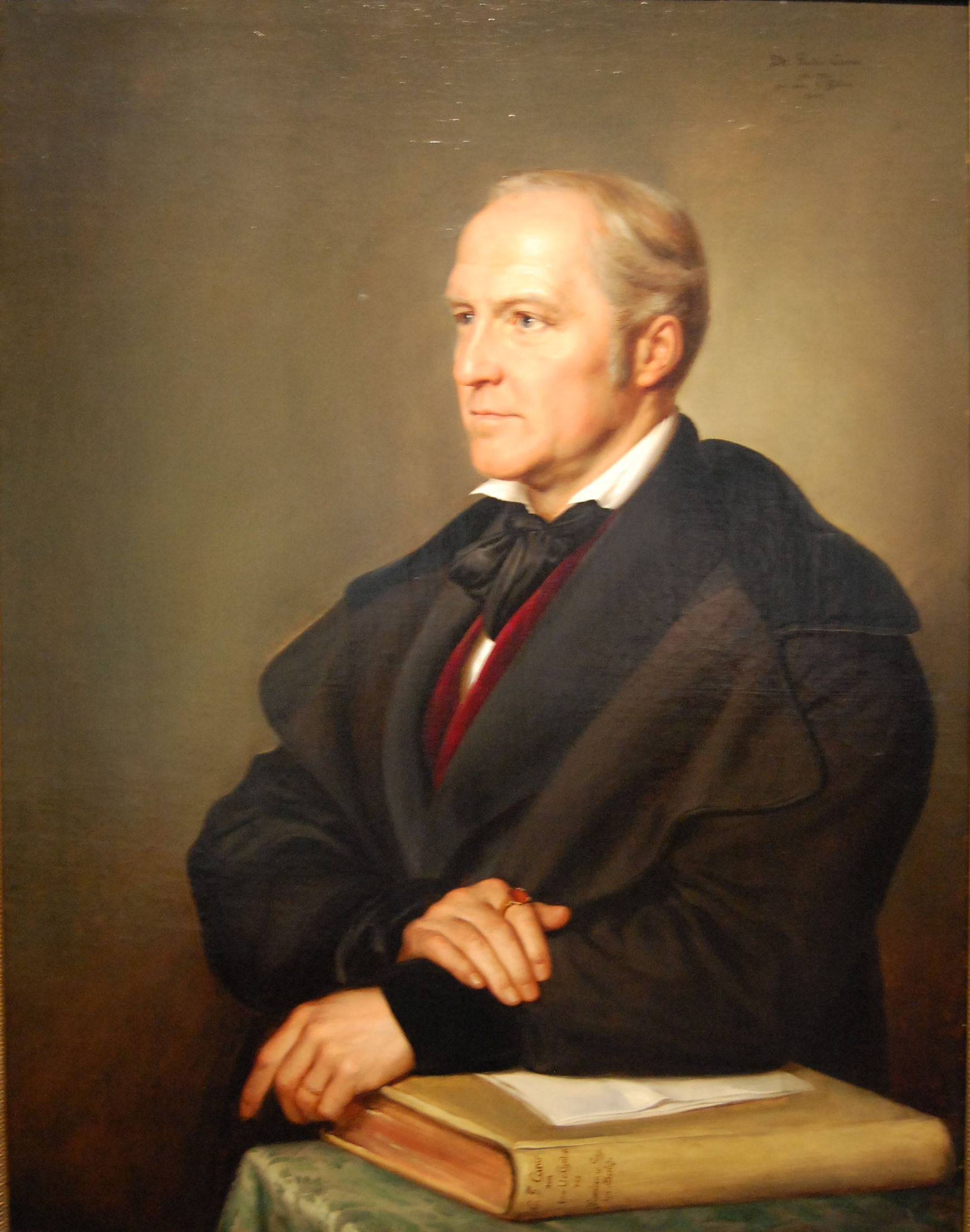 Imagem de referência de Carl Gustav Carus, descrito nos dados abertos como professor académico alemão