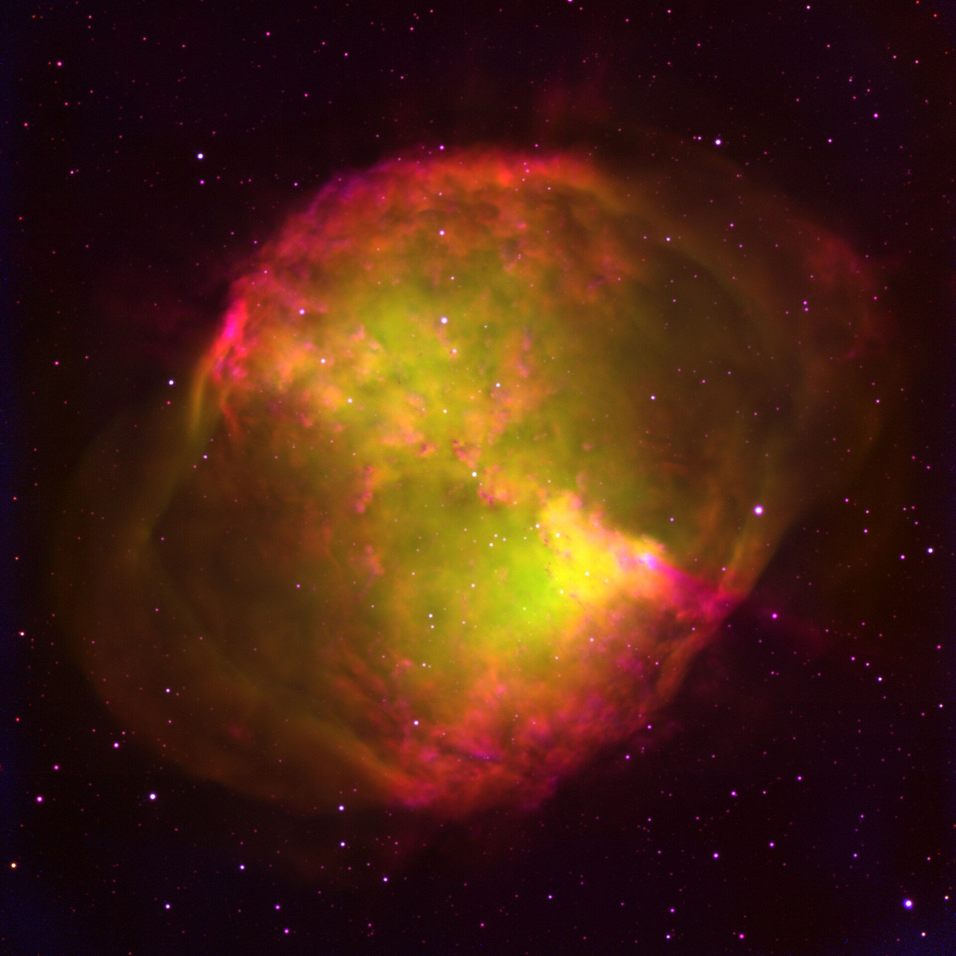 Imagem de referência de Nebulosa do Haltere, descrito nos dados abertos como nebulosa planetária