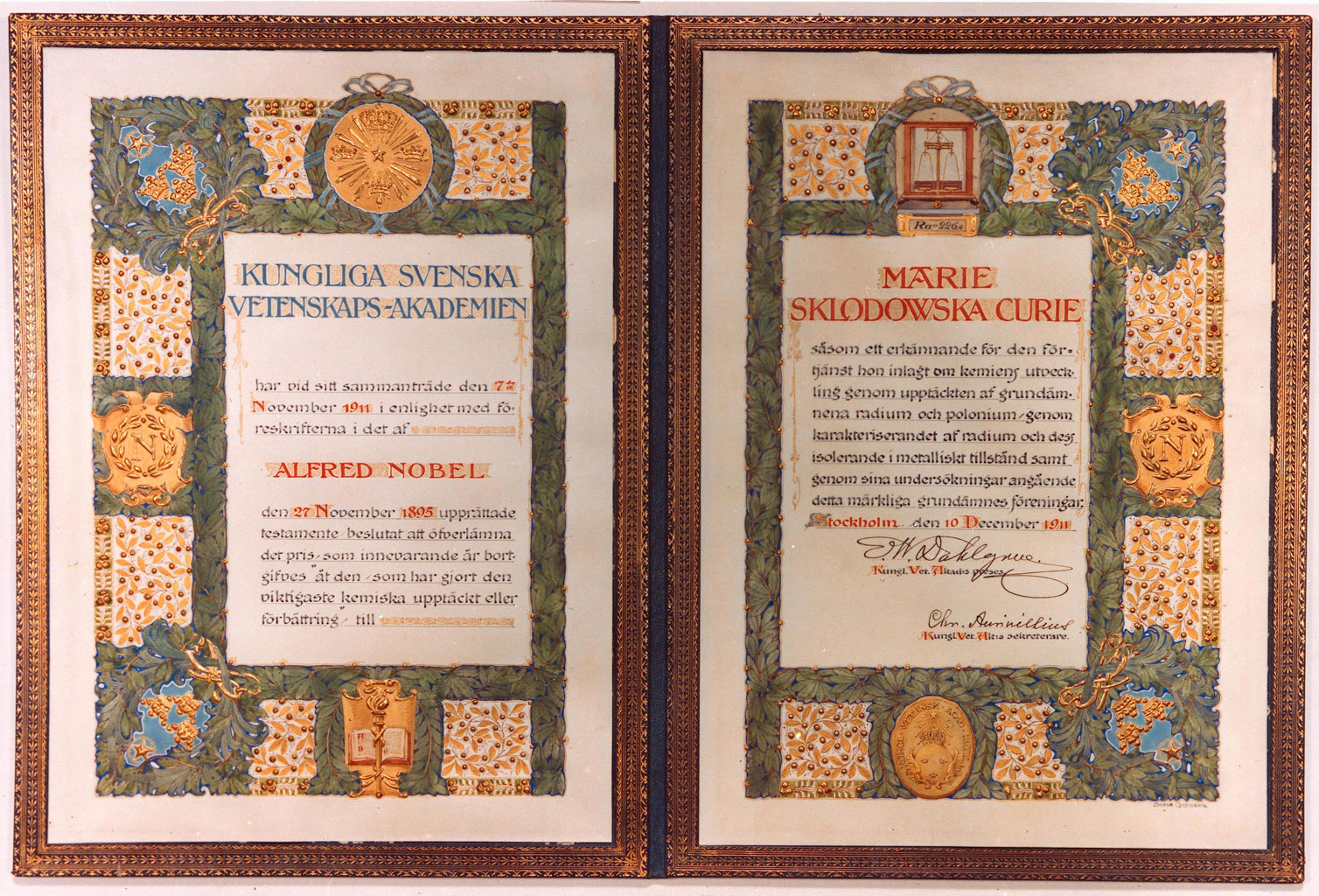 Imagem de referência de prémio Nobel, descrito nos dados abertos como premiação internacional para contribuições notáveis à humanidade