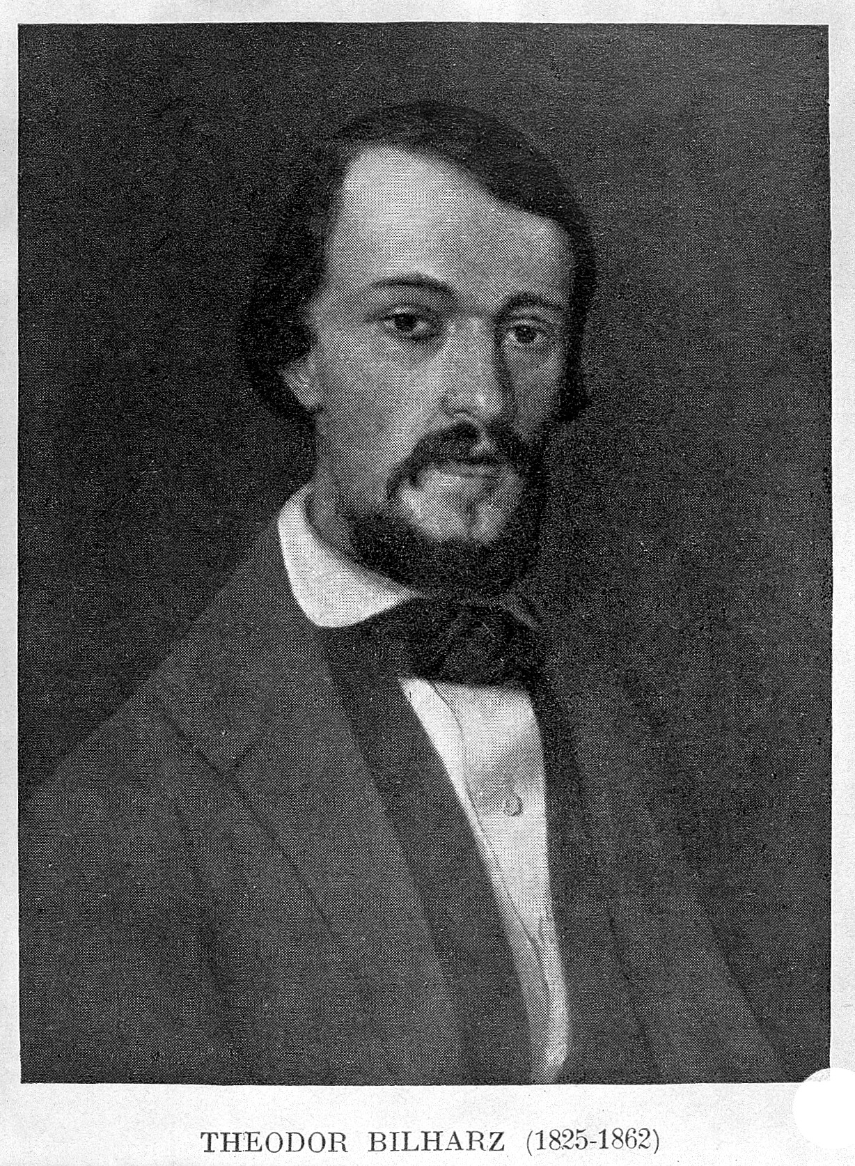 Imagem de referência relacionada a Theodor Maximilian Bilharz, item descrito como professor académico alemão