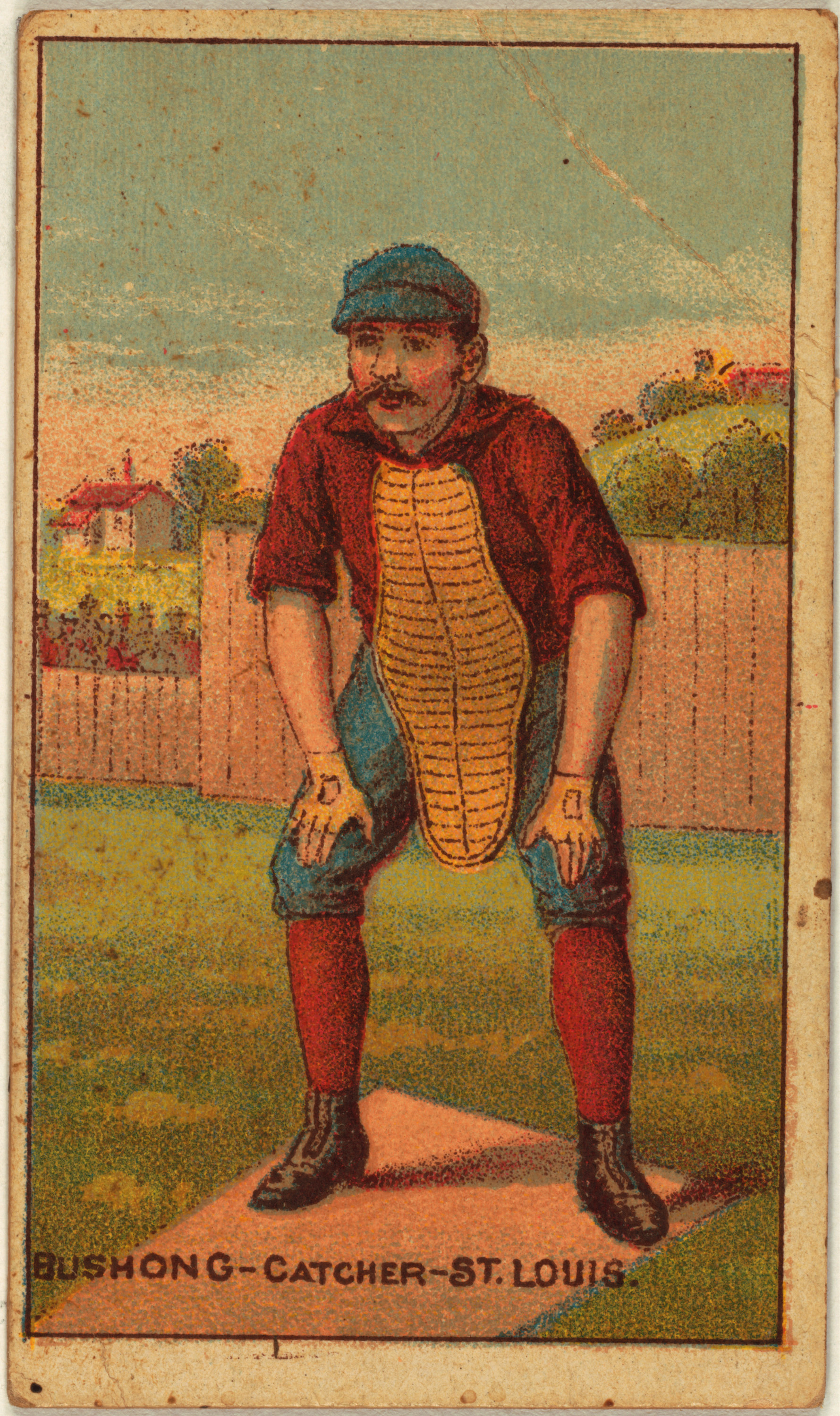 Imagem de referência de Doc Bushong, descrito nos dados abertos como jogador de beisebol americano
