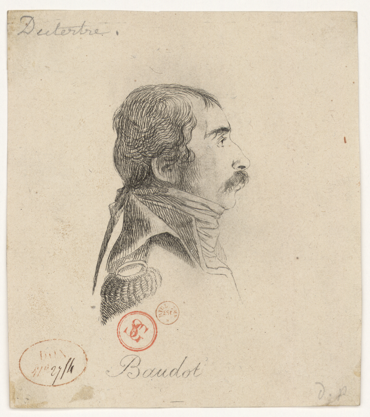 Imagem de referência relacionada a Marc Antoine Baudot, item descrito como político francês