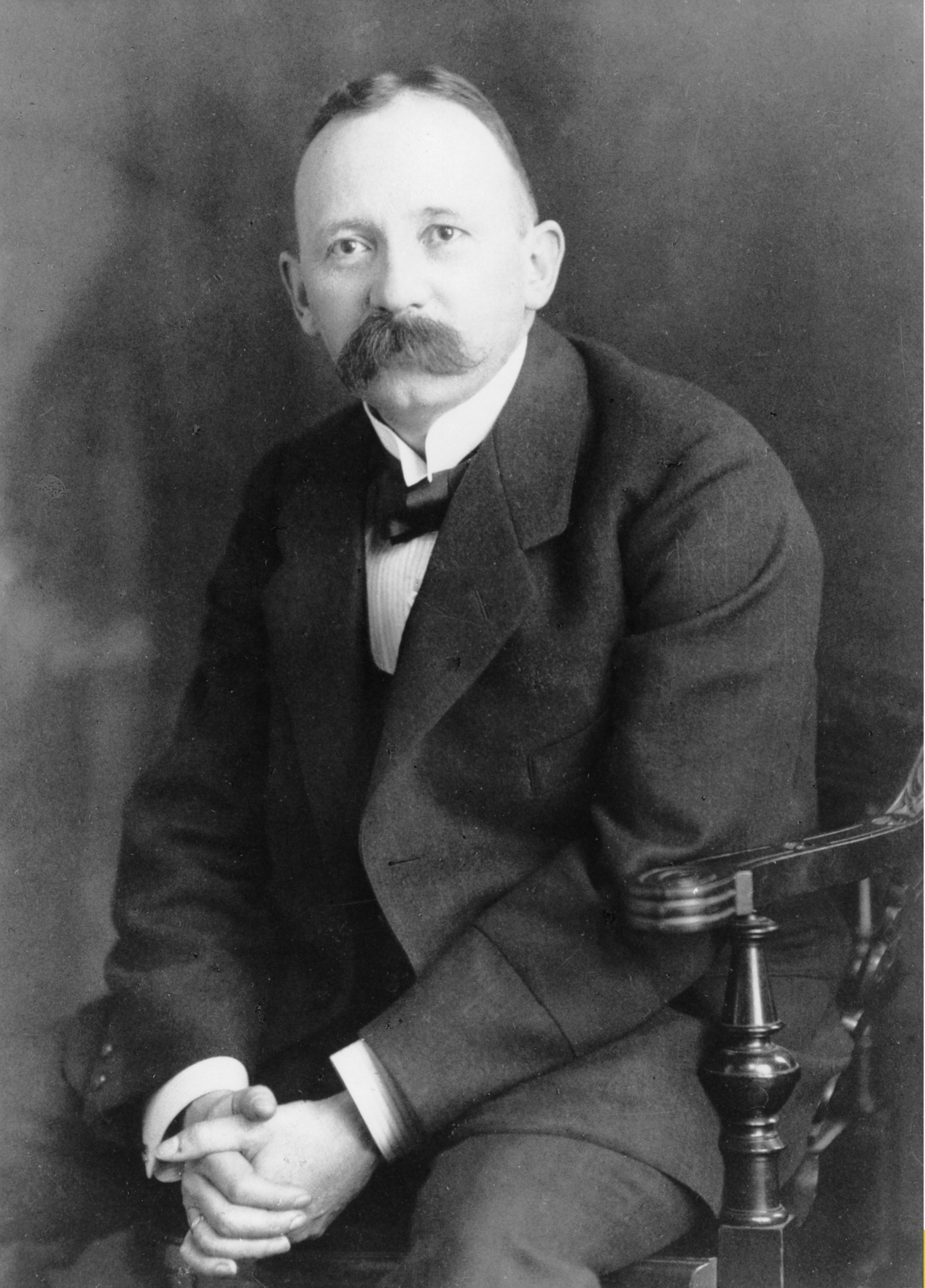Imagem de referência de Fritz Hofmann, descrito nos dados abertos como um químico orgânico alemão