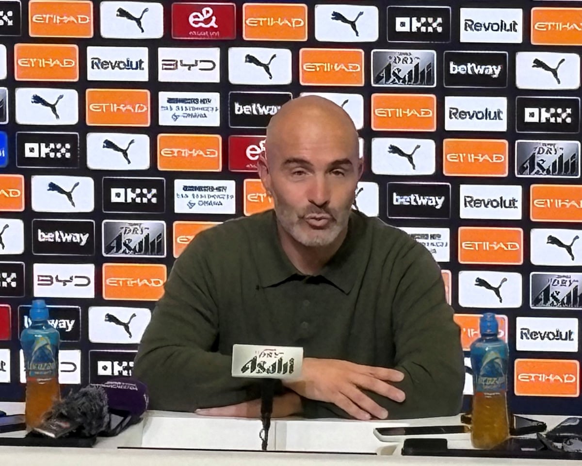 Maresca se recusa a confirmar que permanecerá no Manchester City caso o clube perca o recurso.