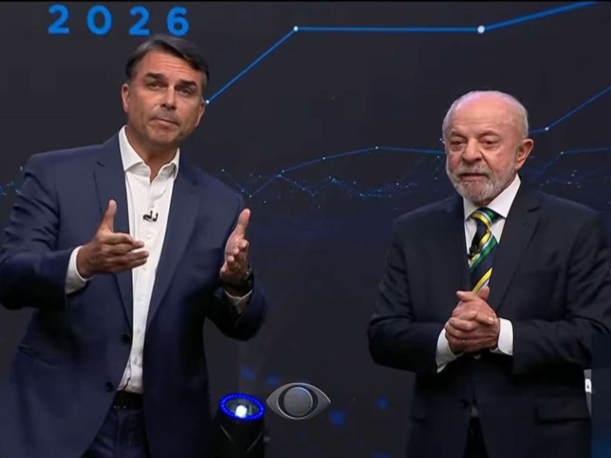 Debate entre Lula e Flávio faz Band ultrapassar a Globo e atingir o 1º lugar de audiência