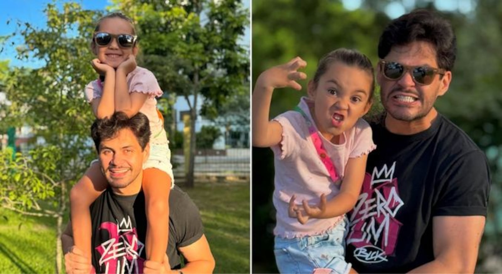 Lucas Veloso é pai da pequena Lua, que vai ficar com todo o prêmio do programa Reprodução/Instagram