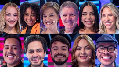 Acerte ou Caia! reúne famosos em busca de um prêmio de até R$ 300 mil neste domingo (18)