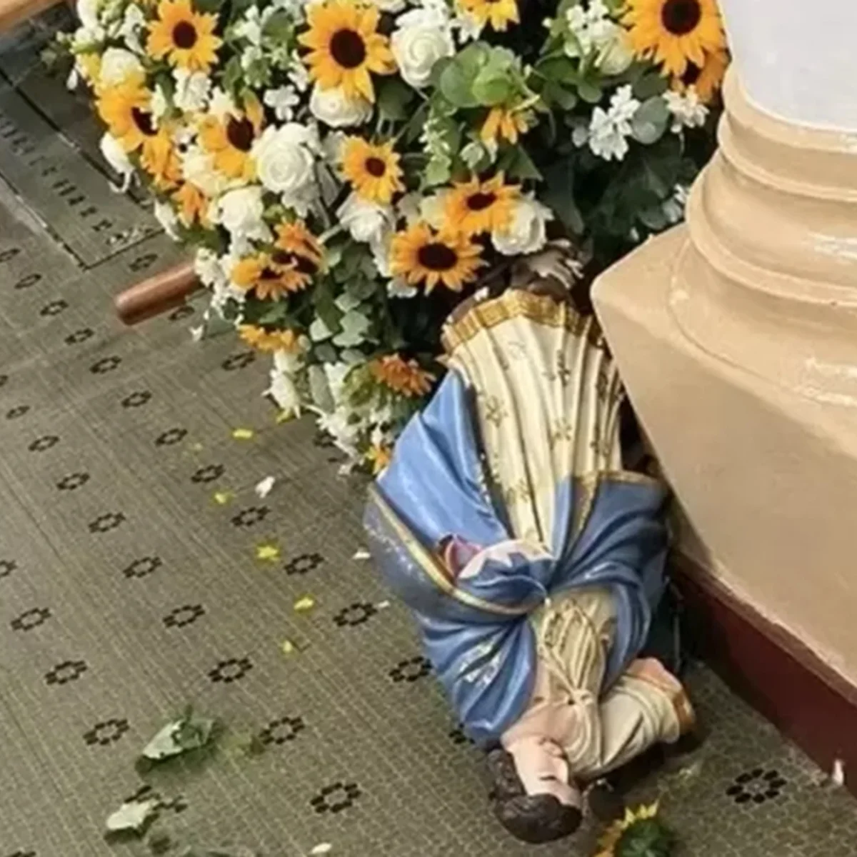 Imagem de santa chutada em igreja de MG é patrimônio cultural do século 18