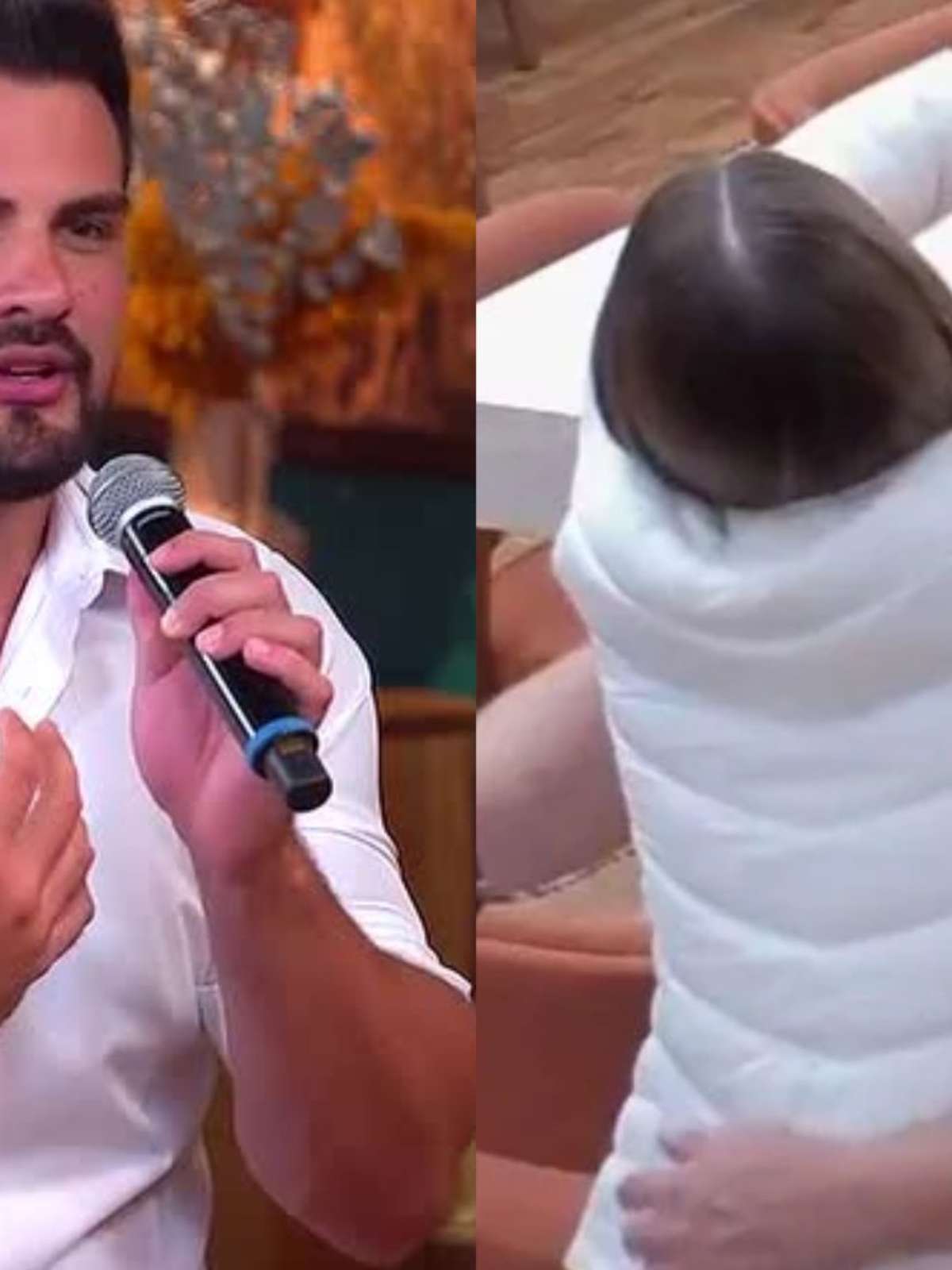 'A Fazenda 18': Eliminado, Renê reage ao abraço polêmico entre Ana e Serginho: 'Não'