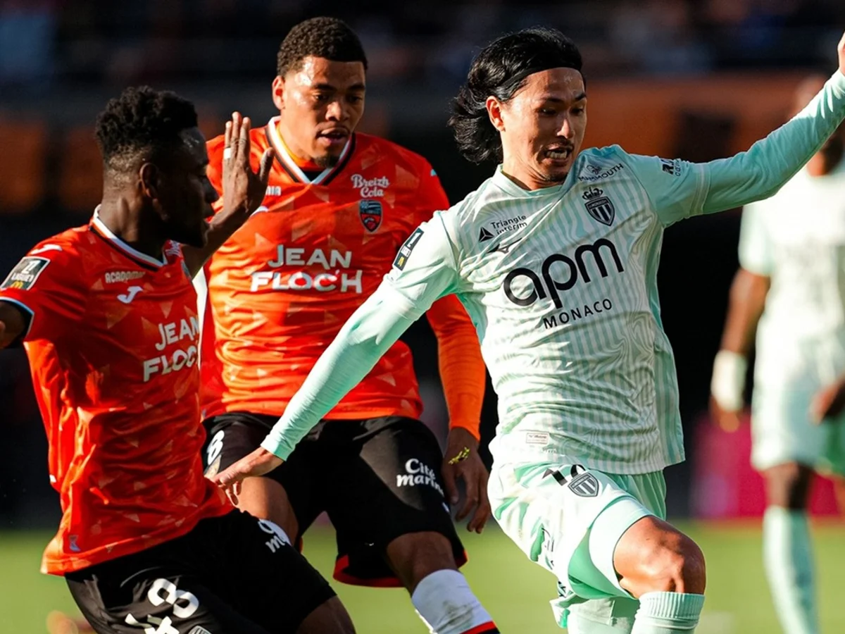 Lorient vence o Monaco e causa primeira derrota de Filipe Luis na equipe