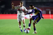 O Boca Juniors eliminou o São Paulo nas quartas