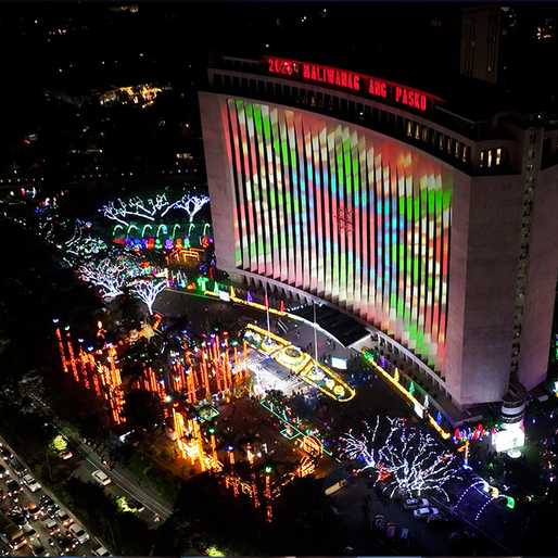 Meralco Liwanag Park brightens the holidays in the heart of Ortigas