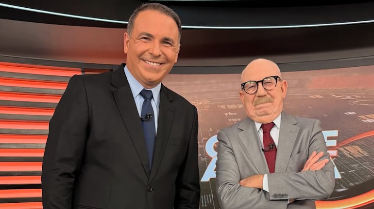 Gottino é surpreendido por crianças durante reportagem na Arena Pacaembu: ‘Dá uma olhada na galera’