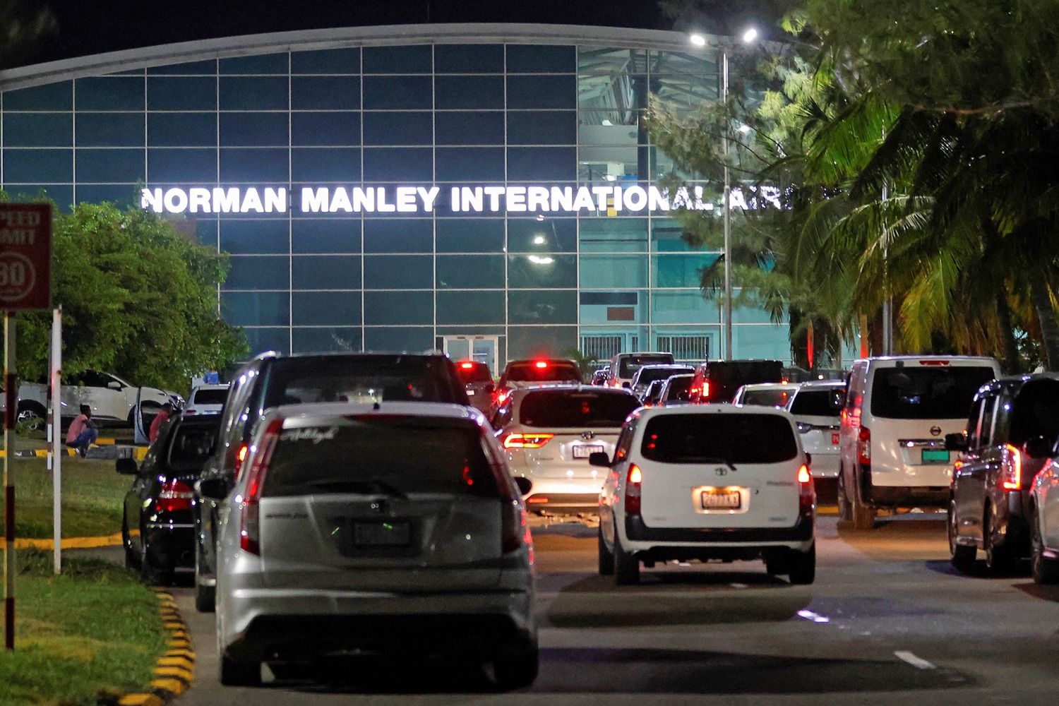 Norman Manley International Airport, in Kingston, Jamaica, March 14, 2025.
